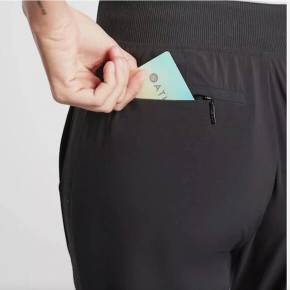 ATHLETA Women's Brooklyn Ankle Pant in Black Size 8 - Picture 5 of 13